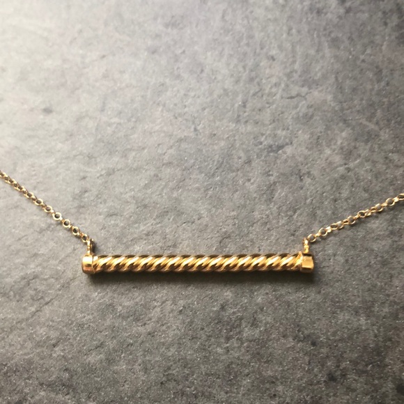 Argento Vivo Bar Pendant Necklace - Picture 4 of 5